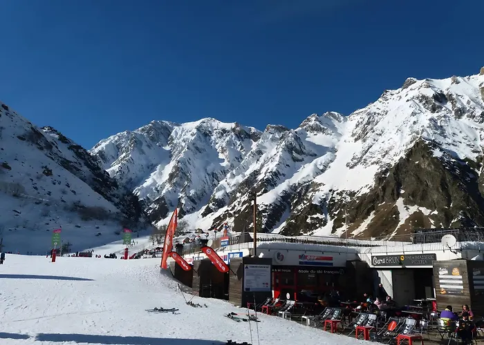 Lejlighed T2 Avec Piscine Couverte Et Parking Saint-Lary-Soulan